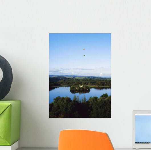 Castle Island, Lough Key Forest Park, Boyle, Co Roscommon, Ireland Wall Mural