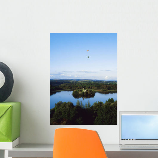 Castle Island, Lough Key Forest Park, Boyle, Co Roscommon, Ireland Wall Mural