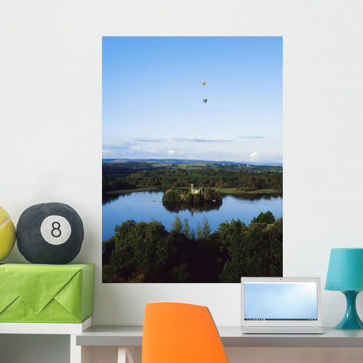 Castle Island, Lough Key Forest Park, Boyle, Co Roscommon, Ireland Wall Mural