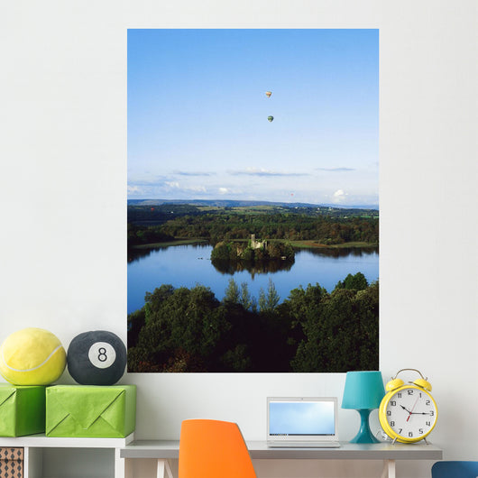 Castle Island, Lough Key Forest Park, Boyle, Co Roscommon, Ireland Wall Mural