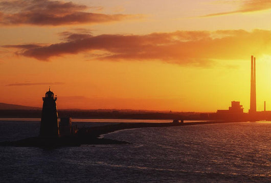 River Liffey, Dublin, Co Dublin, Ireland Wall Mural