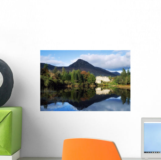 Ballynahinch Castle Hotel, Twelve Bens, Co Galway, Ireland Wall Mural