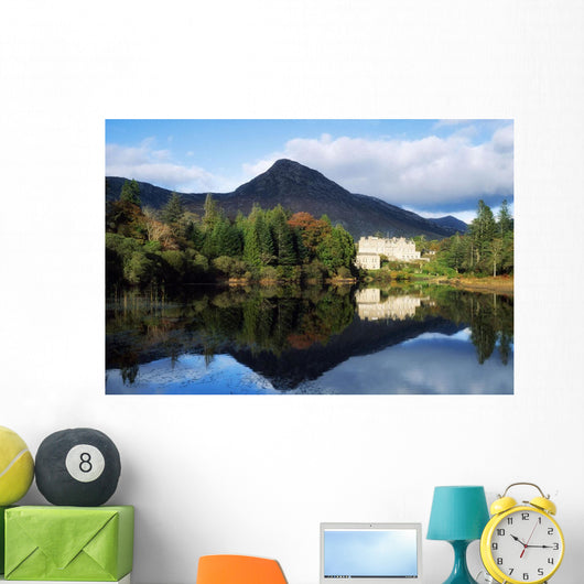 Ballynahinch Castle Hotel, Twelve Bens, Co Galway, Ireland Wall Mural
