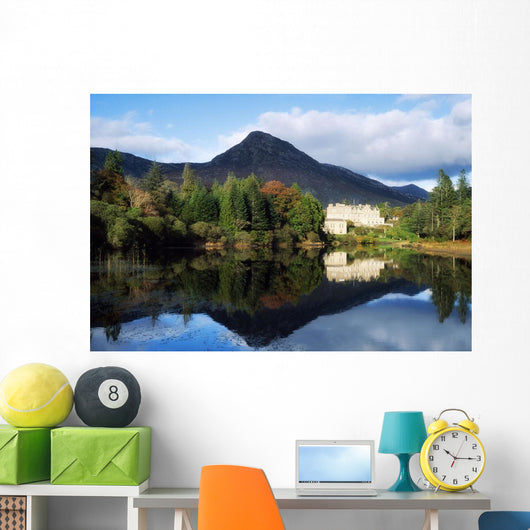 Ballynahinch Castle Hotel, Twelve Bens, Co Galway, Ireland Wall Mural