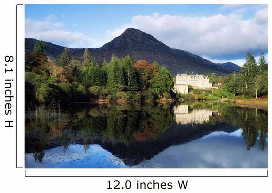 Ballynahinch Castle Hotel, Twelve Bens, Co Galway, Ireland Wall Mural