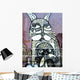 Cat and Owl Wall Decal