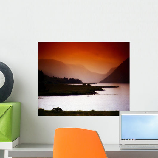 Derryveagh Mountains, Glenveagh National Park, Co Donegal, Ireland Wall Mural