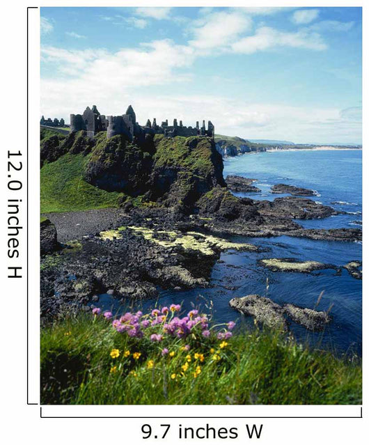Dunluce Castle, Co Antrim, Ireland Wall Mural