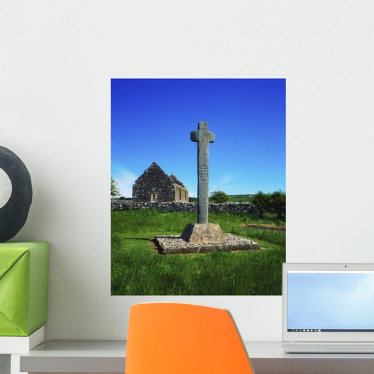 Cloncra Church, Inishowen Peninsula, County Donegal, Ireland Wall Mural