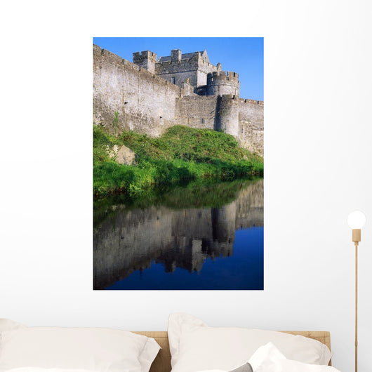 Cahir Castle, River Suir, County Tipperary, Ireland Wall Mural