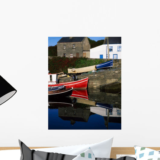 Co Galway, Roundstone, Connemara Wall Mural