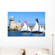 Howth 17 Yachts, Howth Harbour, Co Dublin, Ireland Wall Mural