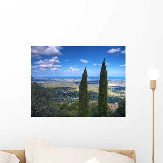 Landscape view. Selva di Fasano. Brindisi. Puglia. Wall Mural