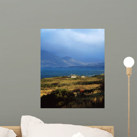 Cottage Near Renvyle, Connemara, Co Galway, Ireland Wall Mural