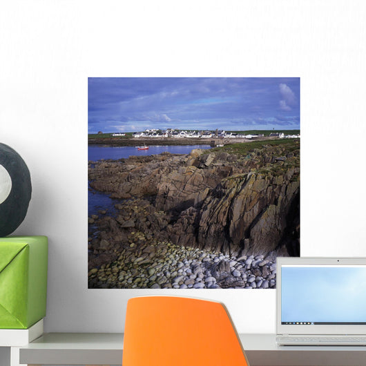 Tory Island Village Wall Mural