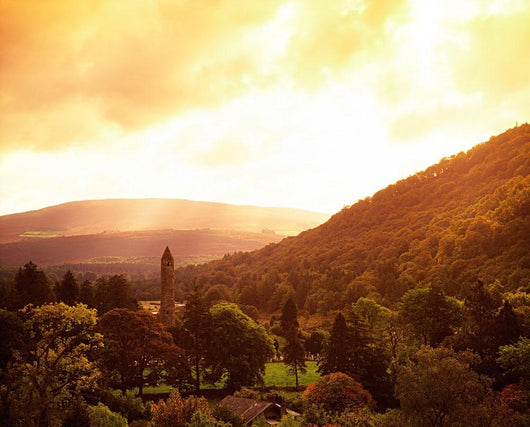 Monastic Site, Glendalough, Co Wicklow, Ireland Wall Mural
