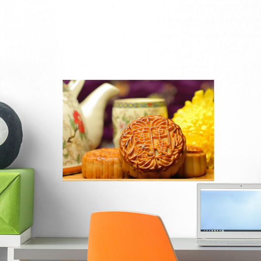 Chinese famous food--Moon cake Wall Mural