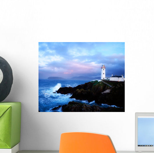 Lighthouse At Fanad Head, Co Donegal, Ireland Wall Mural