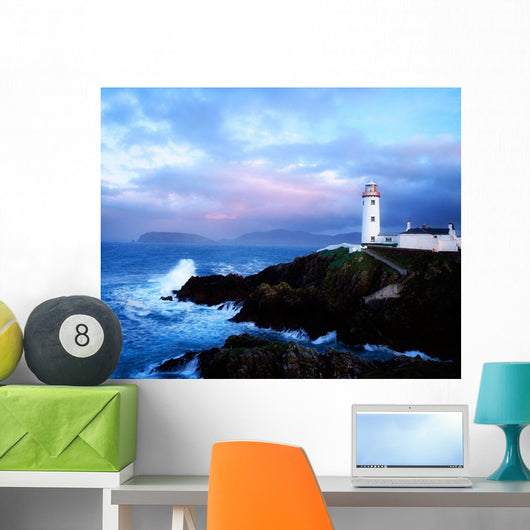 Lighthouse At Fanad Head, Co Donegal, Ireland Wall Mural