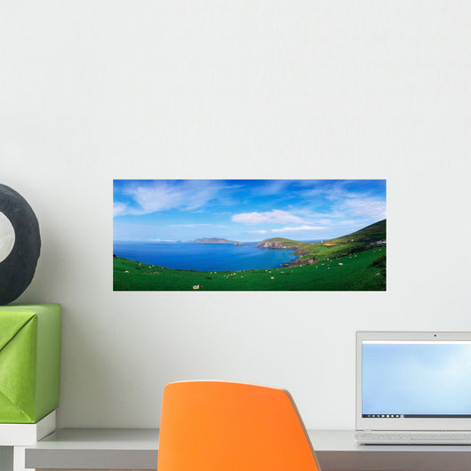 Co Kerry, Dingle Peninsula, Slea Head & Blasket Islands Wall Mural