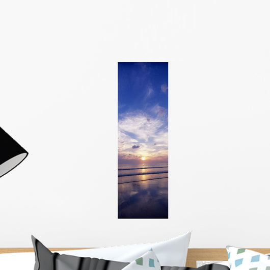 Sunsets Over The Beach, Magheraroarty, Co Donegal, Ireland Wall Mural