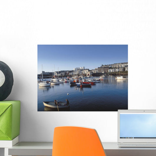 Portrush Harbour, Co Antrim, Ireland Wall Mural