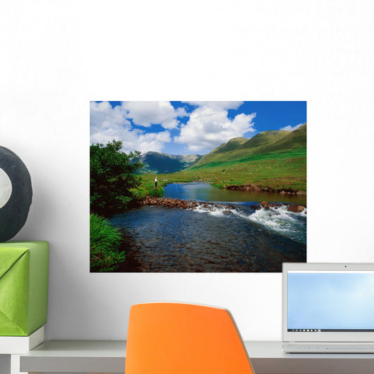 Delphi Fishery, Co Mayo, Ireland Wall Mural