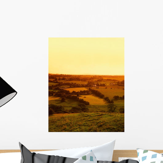View From Uisneach, Mullingar, Co Westmeath, Ireland Wall Mural