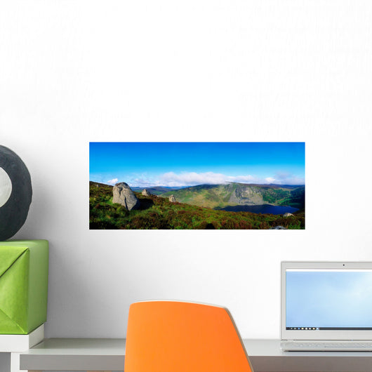 Luggala And Lough Tay, Co Wicklow, Ireland Wall Mural