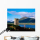 Carrickkildavnet Castle, Achill Island Co Mayo, Ireland Wall Mural