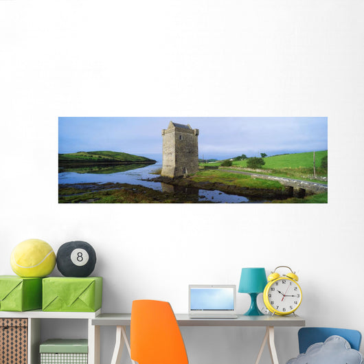 Rockfleet Castle, Clew Bay, Co Mayo, Ireland Wall Mural