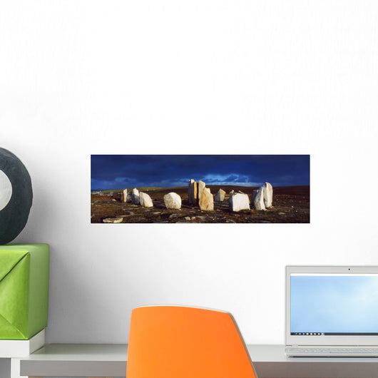 Standing Stones, Blacksod Point, Co Mayo, Ireland Wall Mural