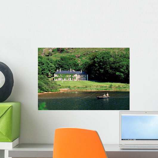 Angling, Delphi Lodge, Co Mayo, Ireland Wall Mural