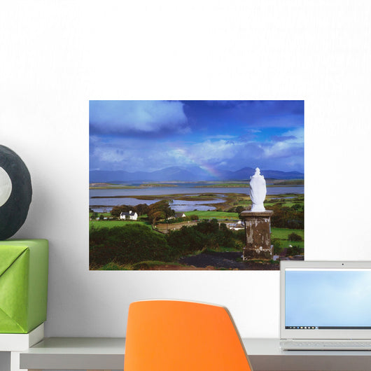 St Patrick's Statue, Co Mayo, Ireland Wall Mural