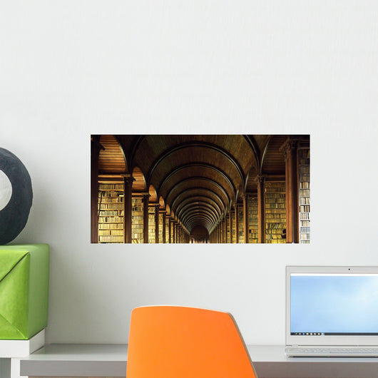 Thomas Burgh Library, Trinity College, Dublin, Ireland Wall Mural