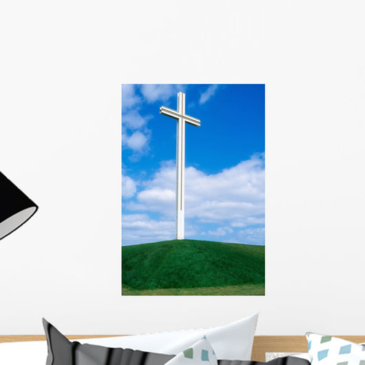 Cross Built For The Late Pope John Paul Ii Wall Mural