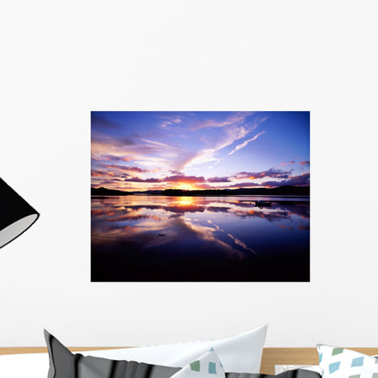 Sunset, Dinish Island Kenmare Bay, Kenmare, Co Kerry Wall Mural