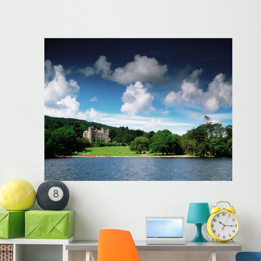 Castlewellan Castle & Lake, Co Down, Ireland Wall Mural