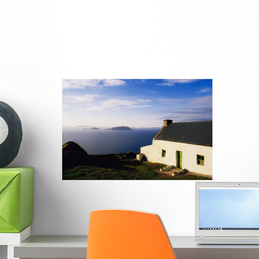 Co Kerry, Near Ballinskelligs, With Scariff Island Wall Mural