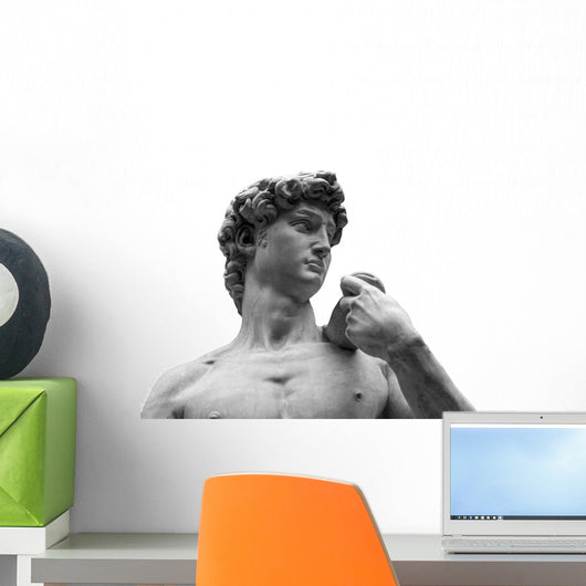 Head Michelangelo's David Wall Decal