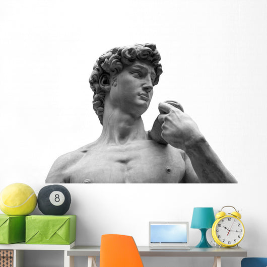 Head Michelangelo's David Wall Decal