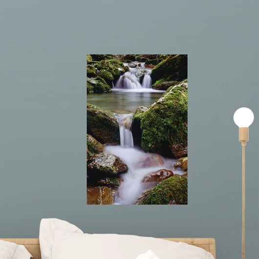 Waterfall, Peter Lougheed Provincial Park, Alberta, Canada Wall Mural