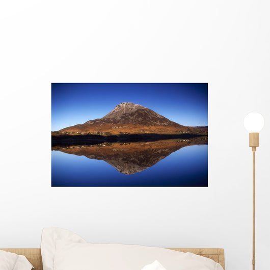 Mount Errigal, Lough Nacung, Dunlewy, County Donegal, Ireland Wall Mural