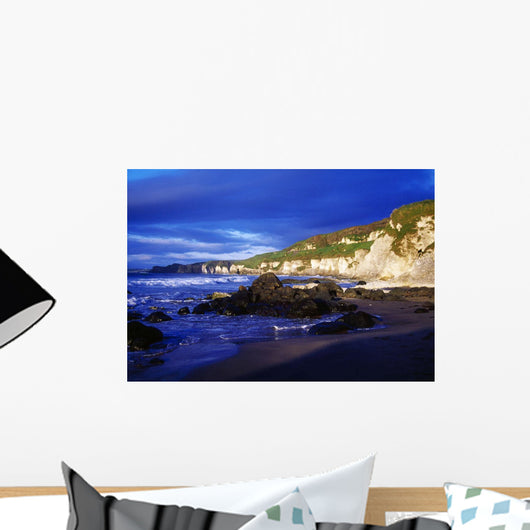 White Rocks Strand, County Antrim, Ireland Wall Mural
