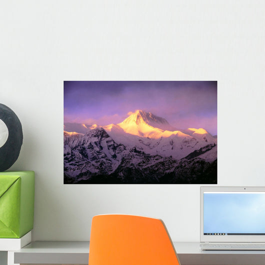 Annapurna South At Sunrise, Nepal Wall Mural
