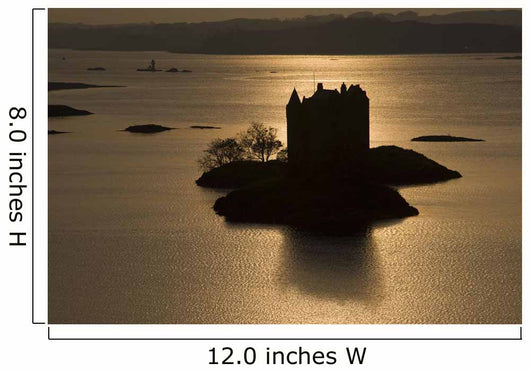 Castle Stalker, Scotland Wall Mural