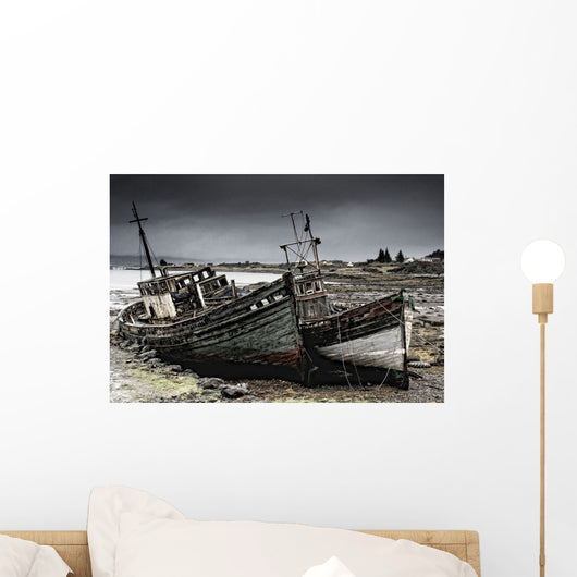 Shipwreck Wall Mural