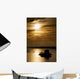Castle Stalker At Sunset, Loch Laich, Scotland Wall Mural