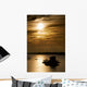 Castle Stalker At Sunset, Loch Laich, Scotland Wall Mural