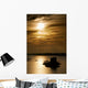 Castle Stalker At Sunset, Loch Laich, Scotland Wall Mural